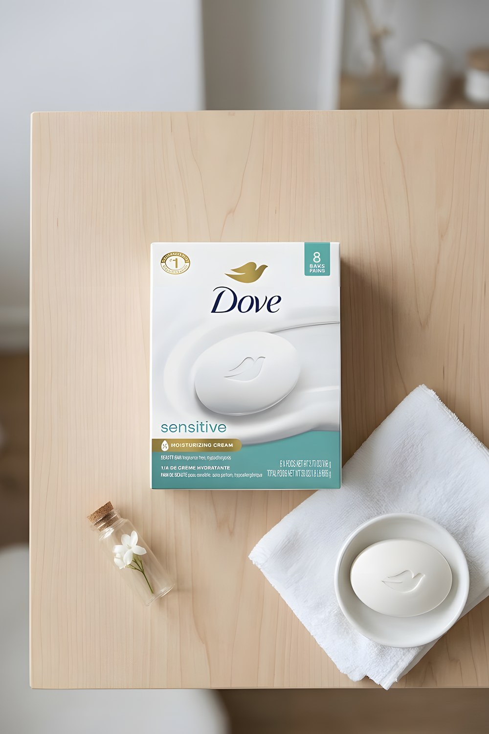 The soap for a quiet shower at the end of a long day