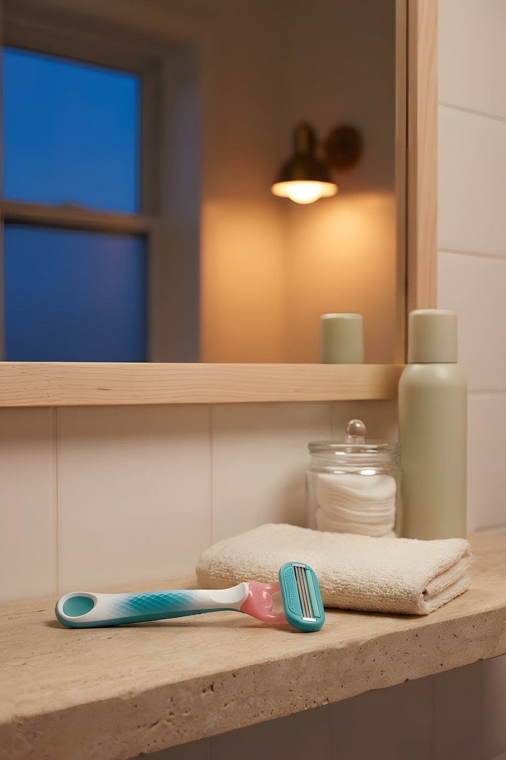 The razors for a quick shave before you head out