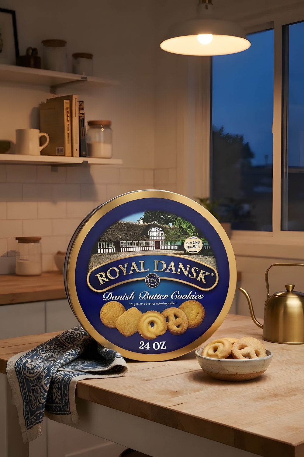 The cookie tin for when someone knocks and the kettle is on