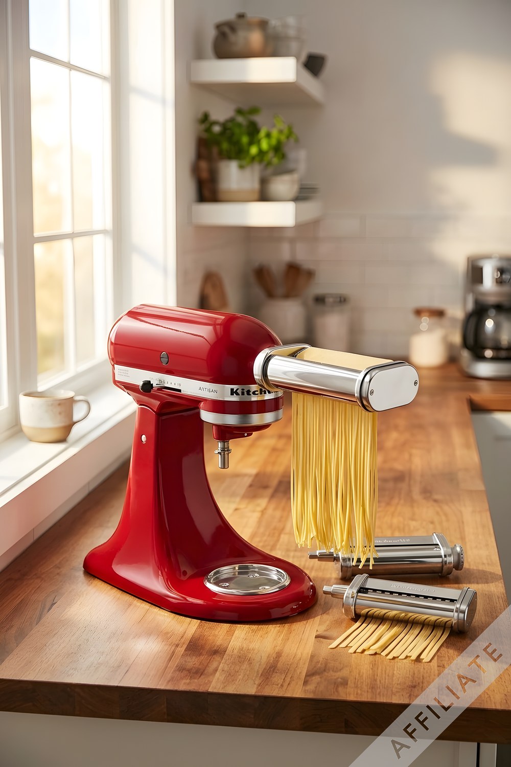 KitchenAid KSMPRA Pasta Roller and Cutter Set