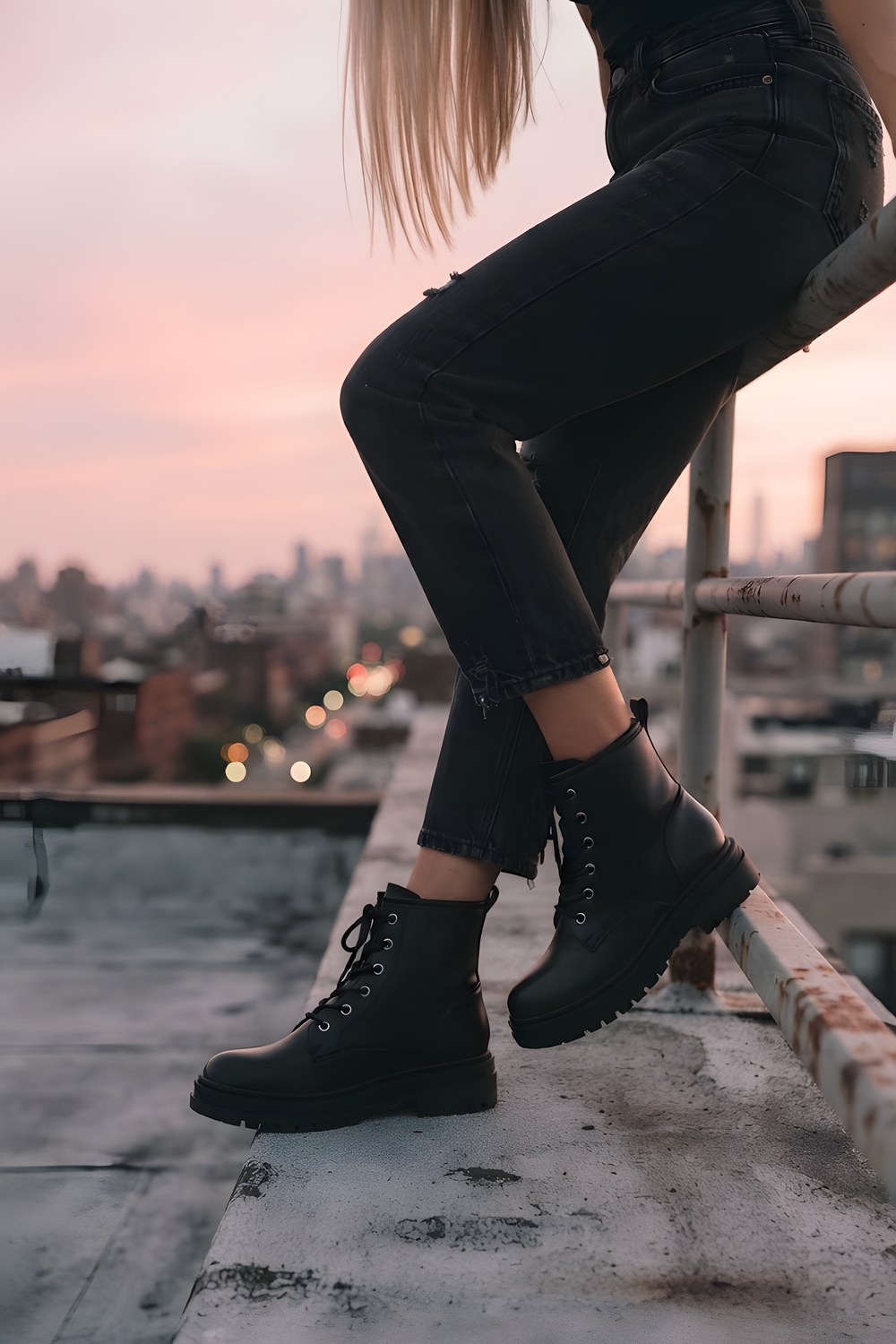 The ankle boots for muddy walks and a quick zip at the door