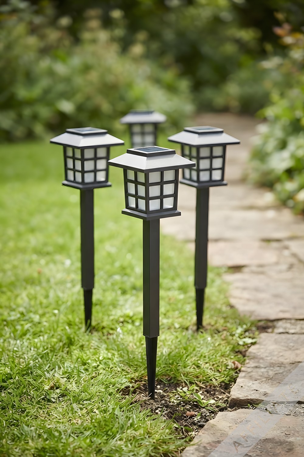 GIGALUMI Solar Garden Lights, 12 Pack