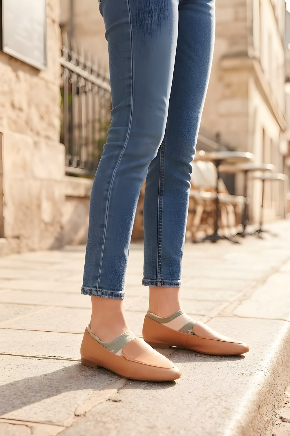 The flat loafers for the walk from desk to dinner