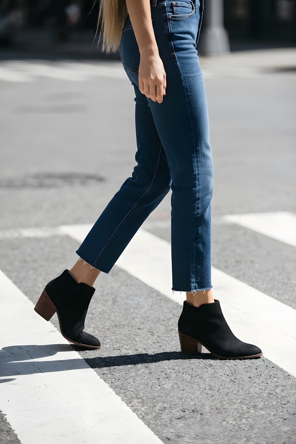 The ankle boots for a quick zip and out the door morning