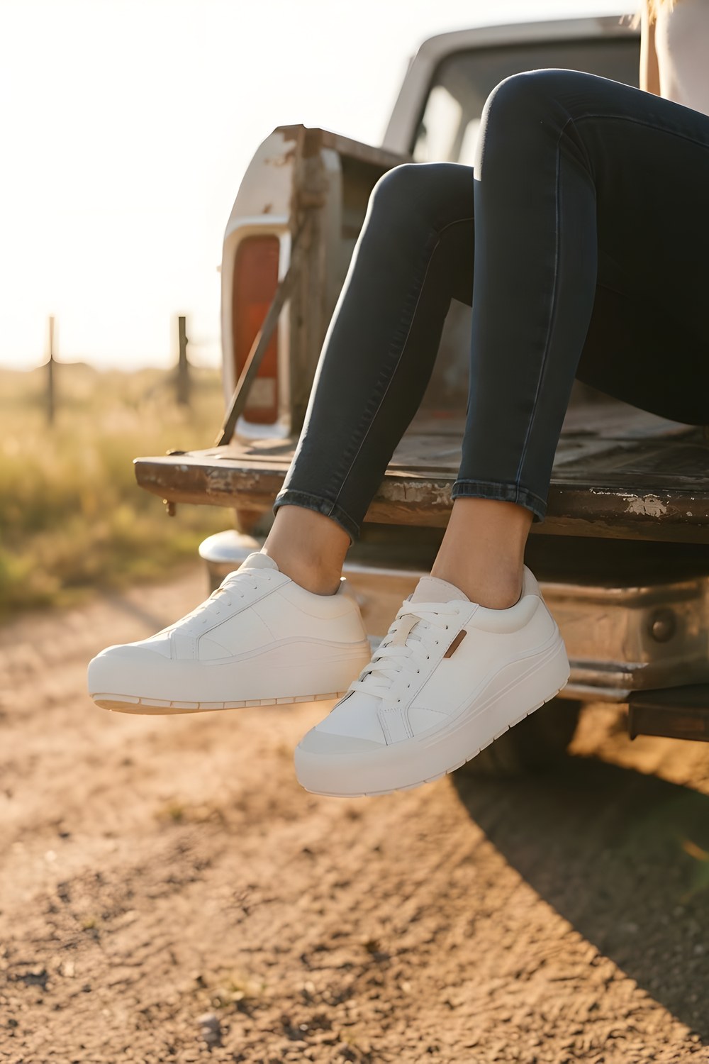 The platform sneakers for a long Saturday of errands