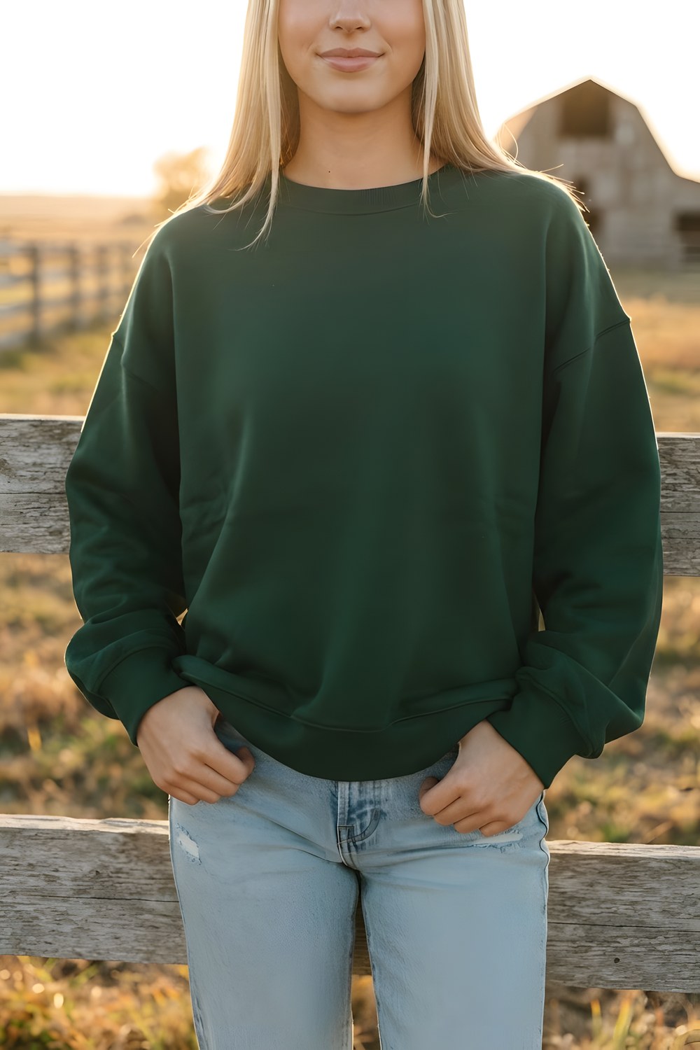 That slow Sunday morning in a soft oversized sweatshirt
