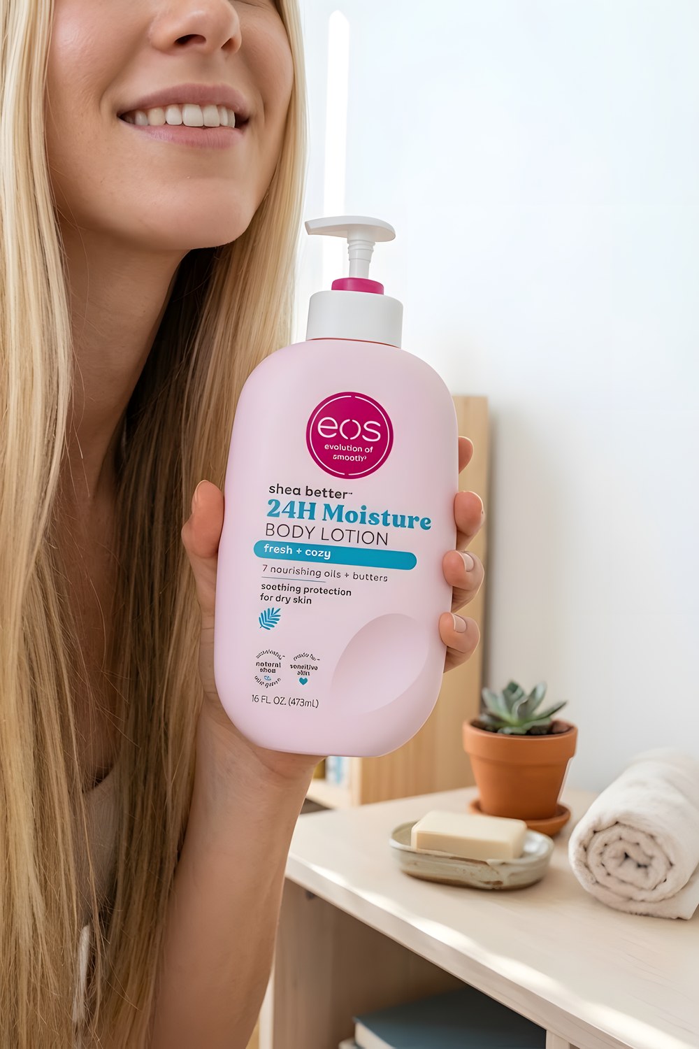 The body lotion for the minute after a warm shower