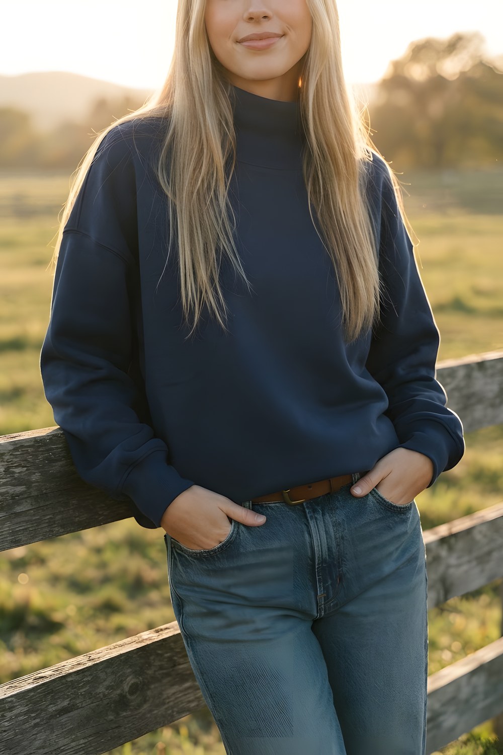 The sweatshirt for coffee on a chilly Saturday morning