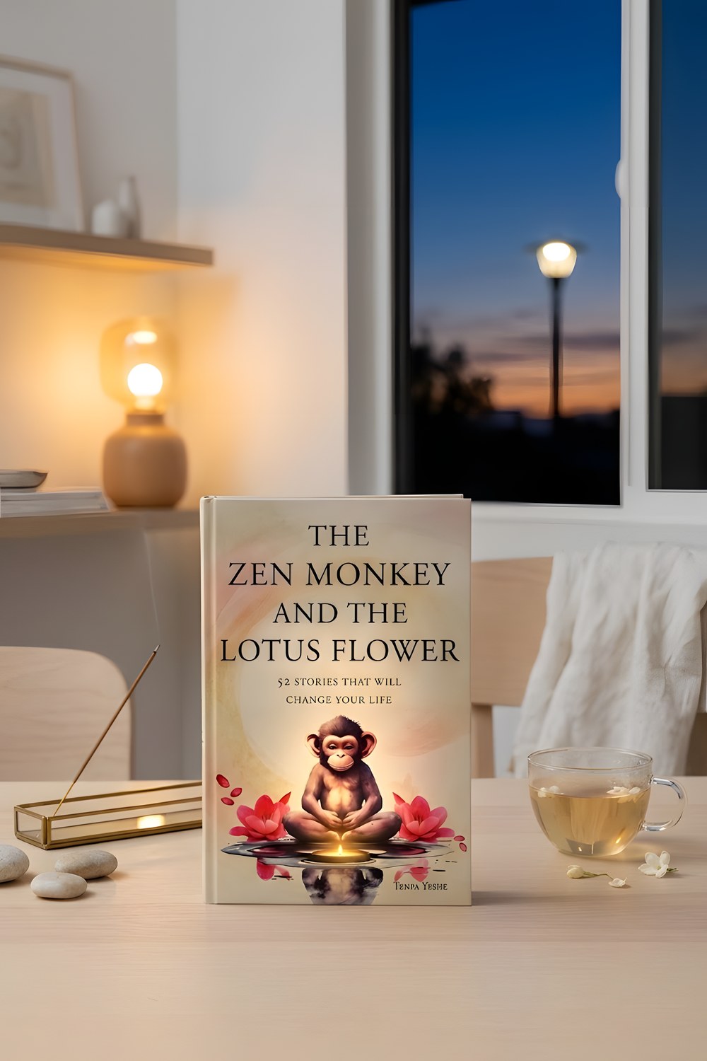 A quiet hour with short Buddhist stories after a busy day
