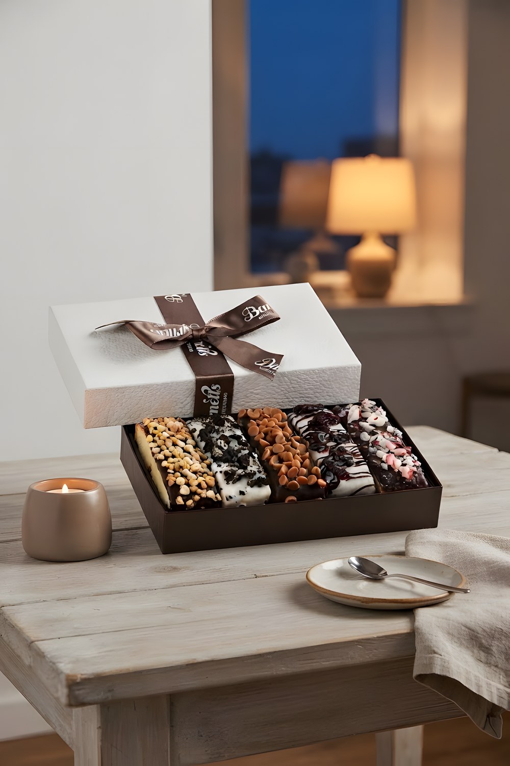 The biscotti box for a slow coffee on a busy afternoon