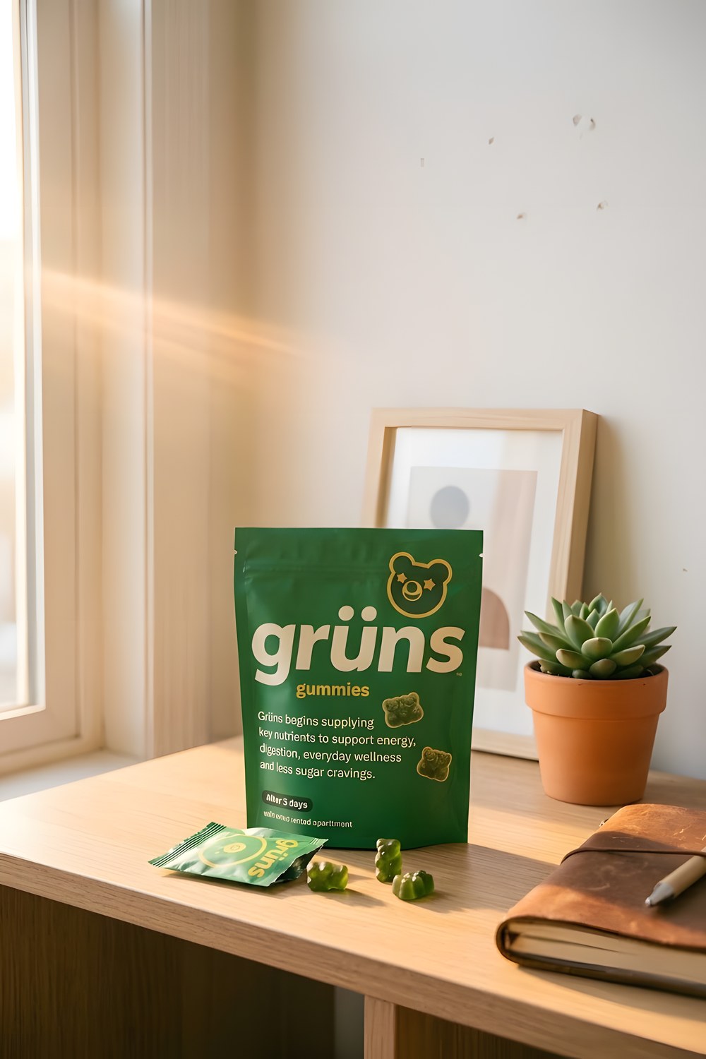 The greens gummies for mornings that start in a rush