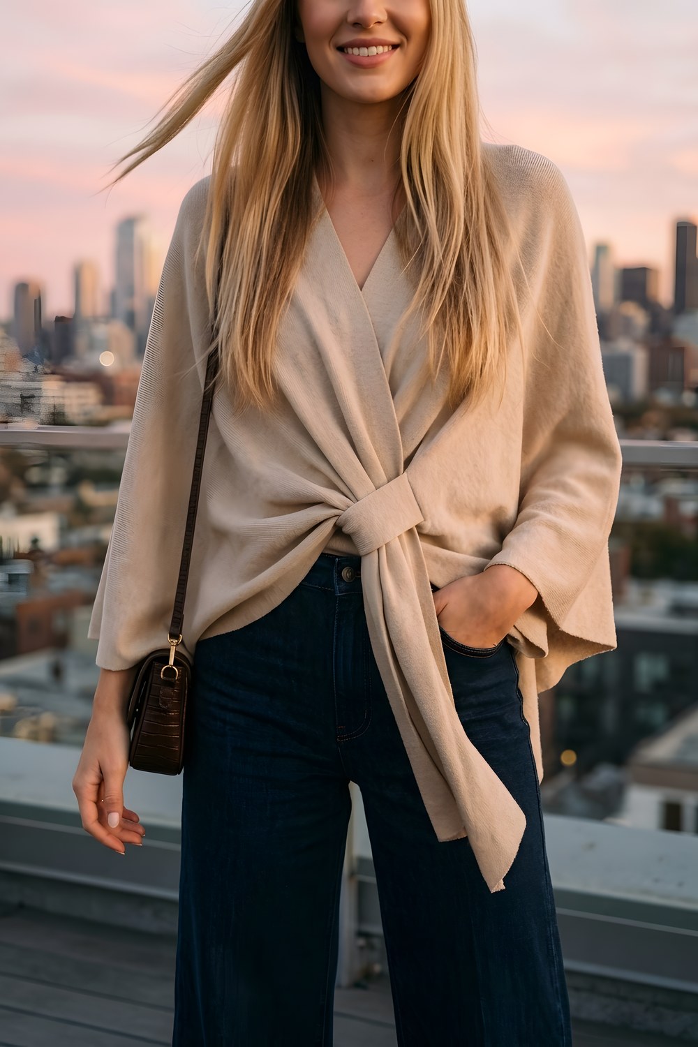 The poncho you reach for when the evening turns chilly
