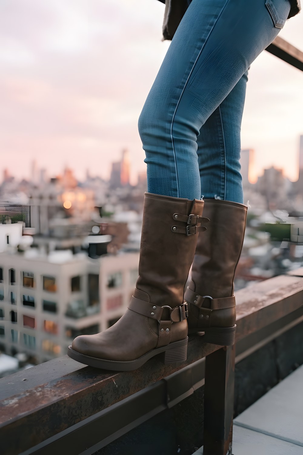 The tall boots for the morning you are already late