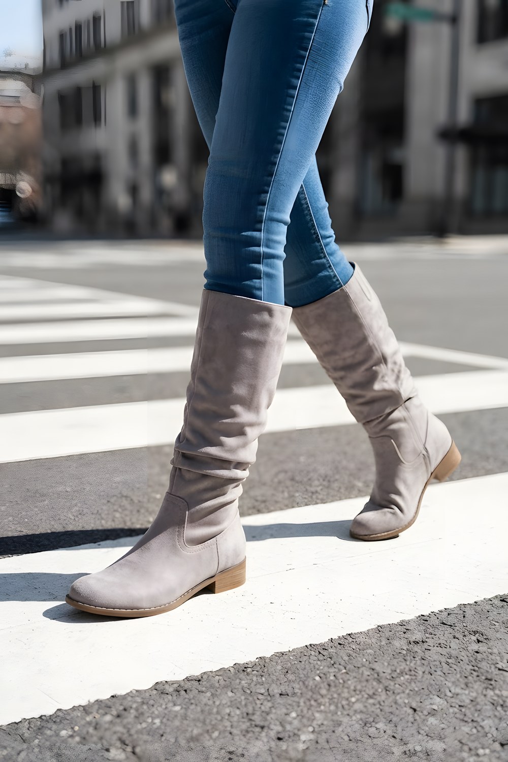 The slouchy boots for that first cold morning out the door