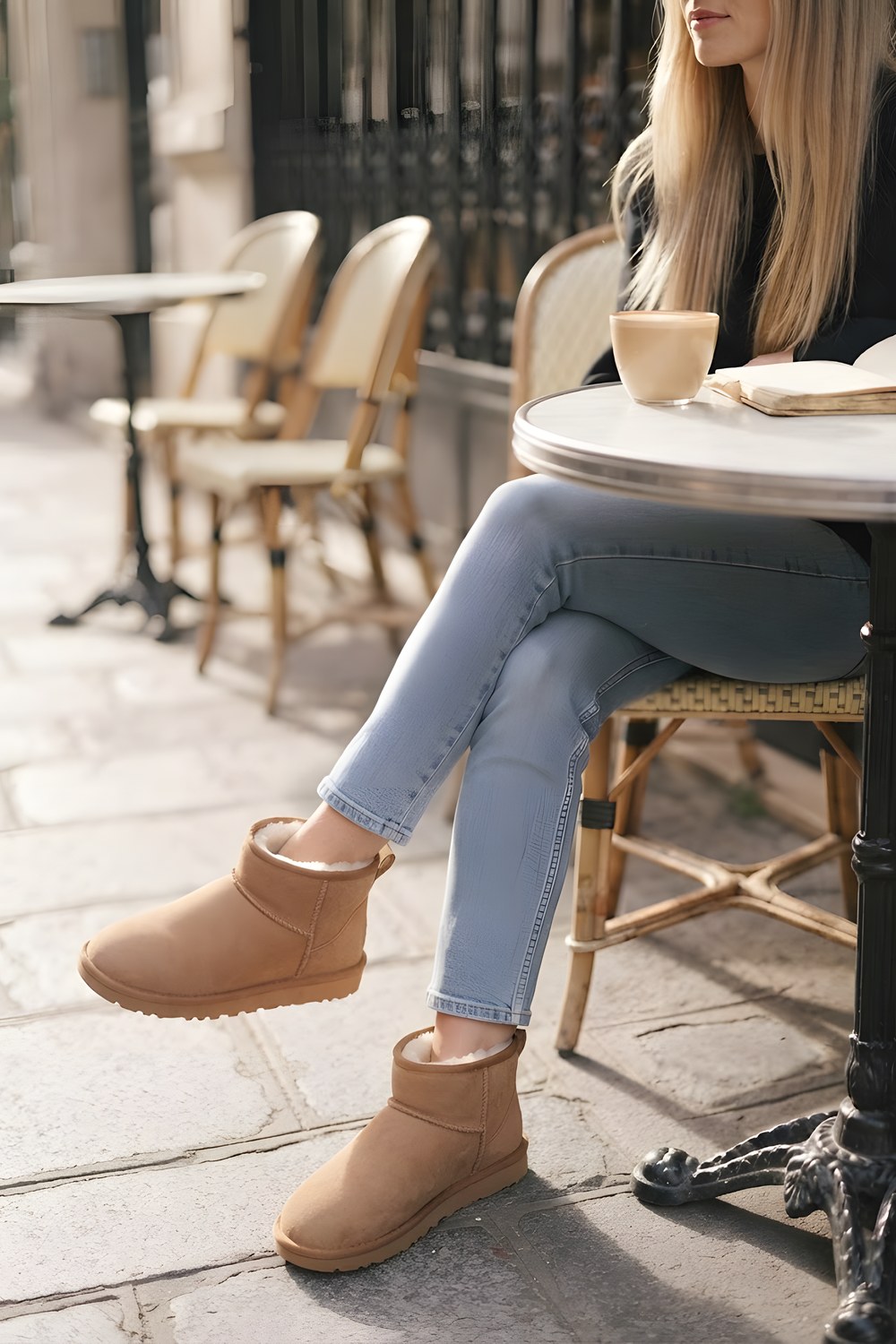The ankle boots for a cold, wet walk to the bus stop