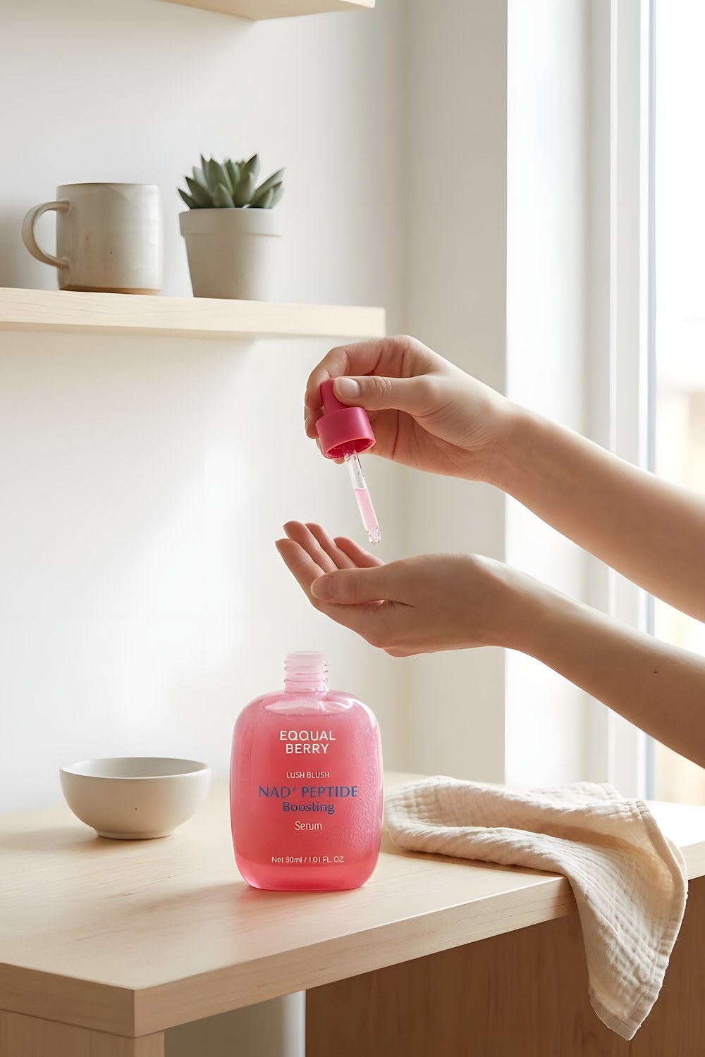 The serum for your five minutes at the bathroom mirror