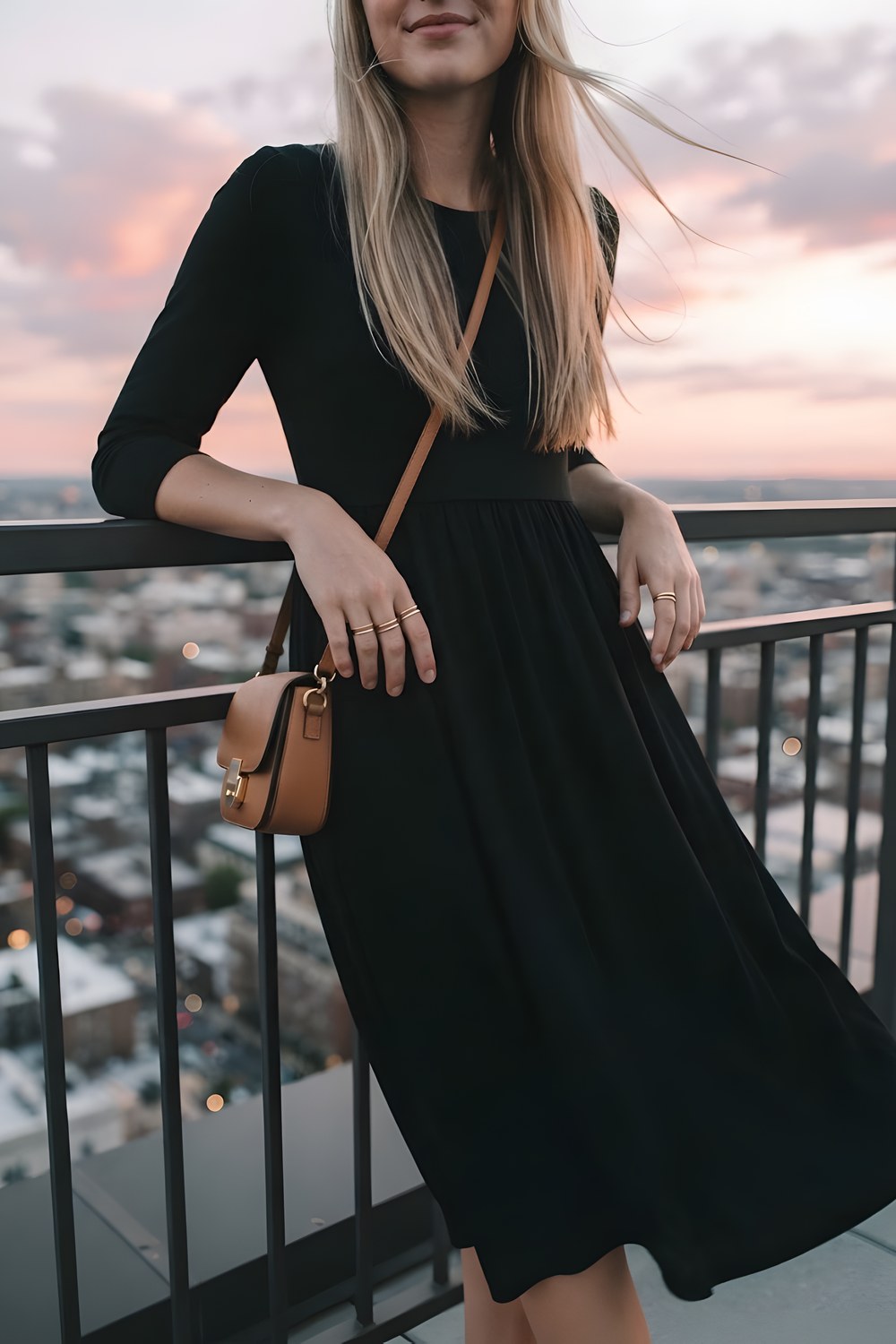 The midi dress for mornings when you only want to choose once
