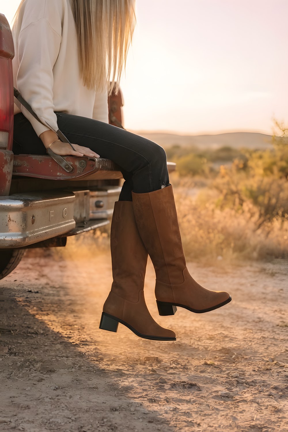 The knee high boots for rushed mornings and dinner plans