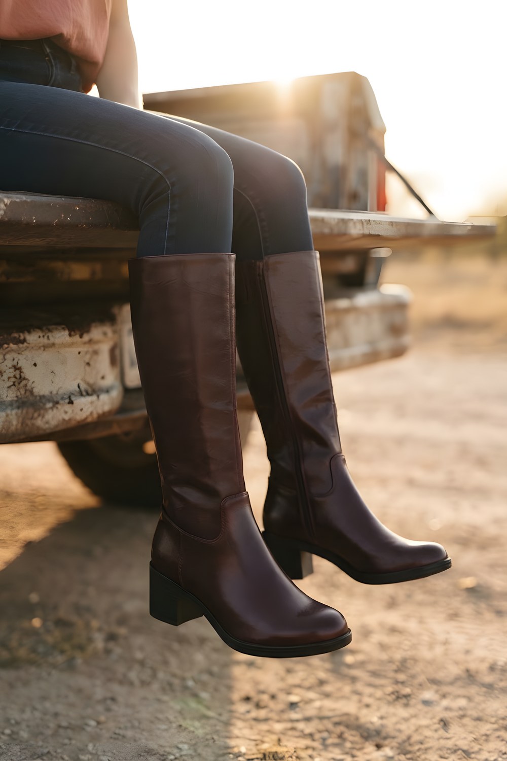 The knee high boots for rushed mornings and dinner plans