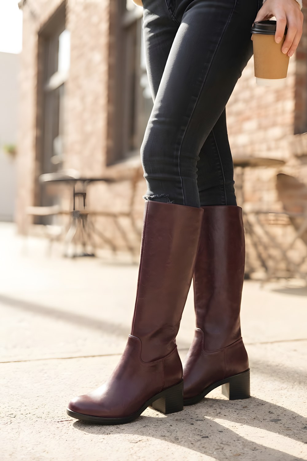 The knee high boots for rushed mornings and dinner plans